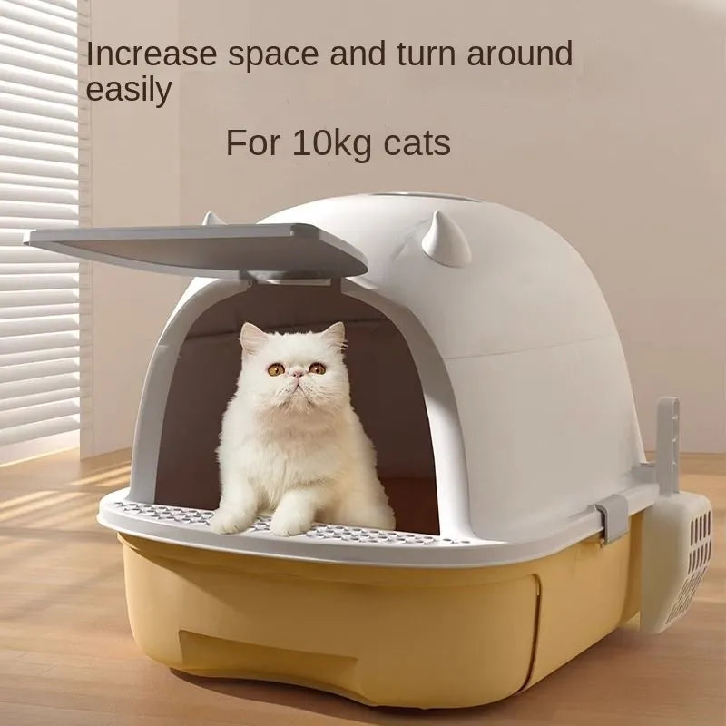 Semi-open Litter Box